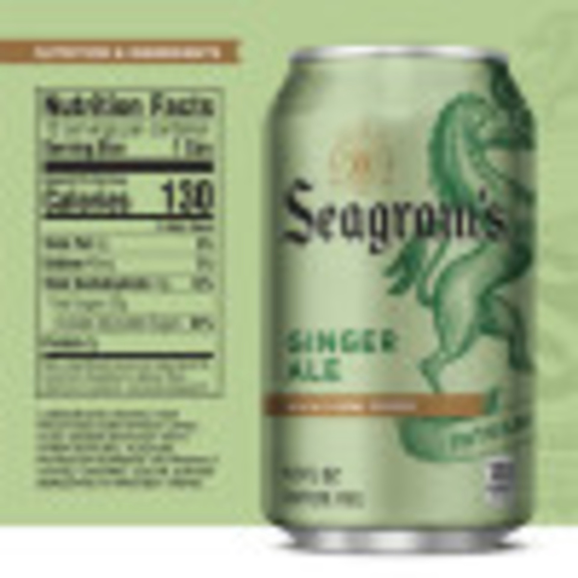 slide 6 of 12, Seagram's Ginger Ale - 12 ct; 12 fl oz - 12 ct; 12 fl oz, 12 ct; 12 fl oz