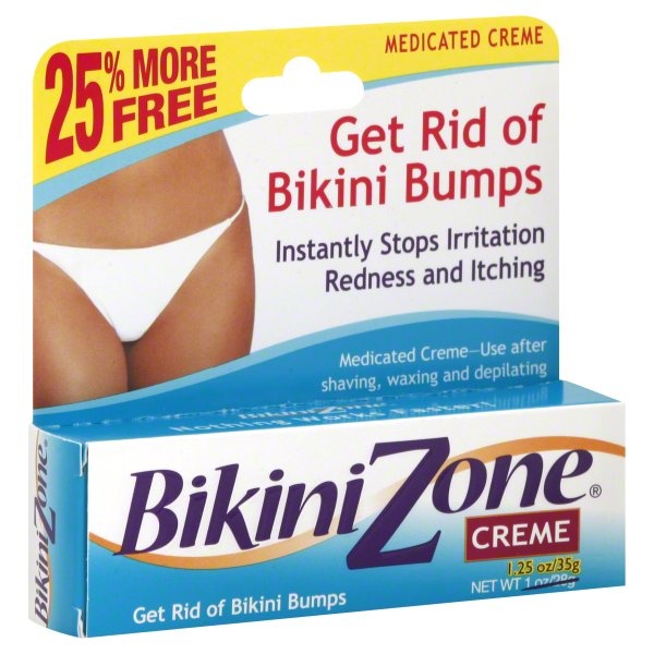 slide 1 of 1, Bikini Zone Medicated Creme, 1 oz