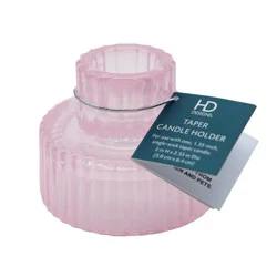 HD Designs Short Taper Holder - Pink