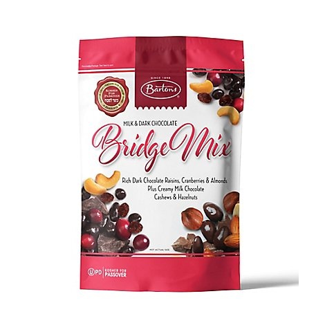 slide 1 of 1, Barton S Milk & Dark Chocolate Bridge Mixpo Pouch, 8.5 oz;8.5 oz