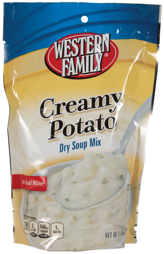 slide 1 of 1, Western Family Creamy Potato Dry Soup Mix, 11.46 oz