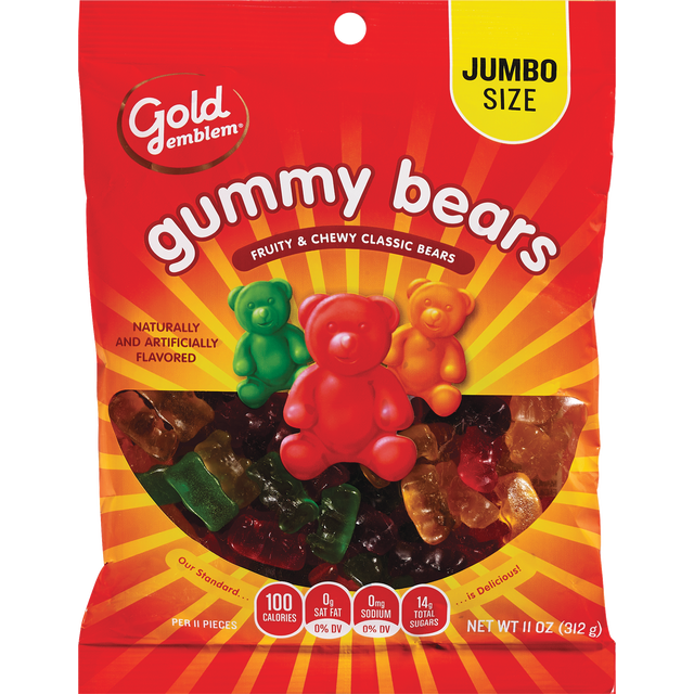 slide 1 of 1, GE Gummy Bears, 1 ct