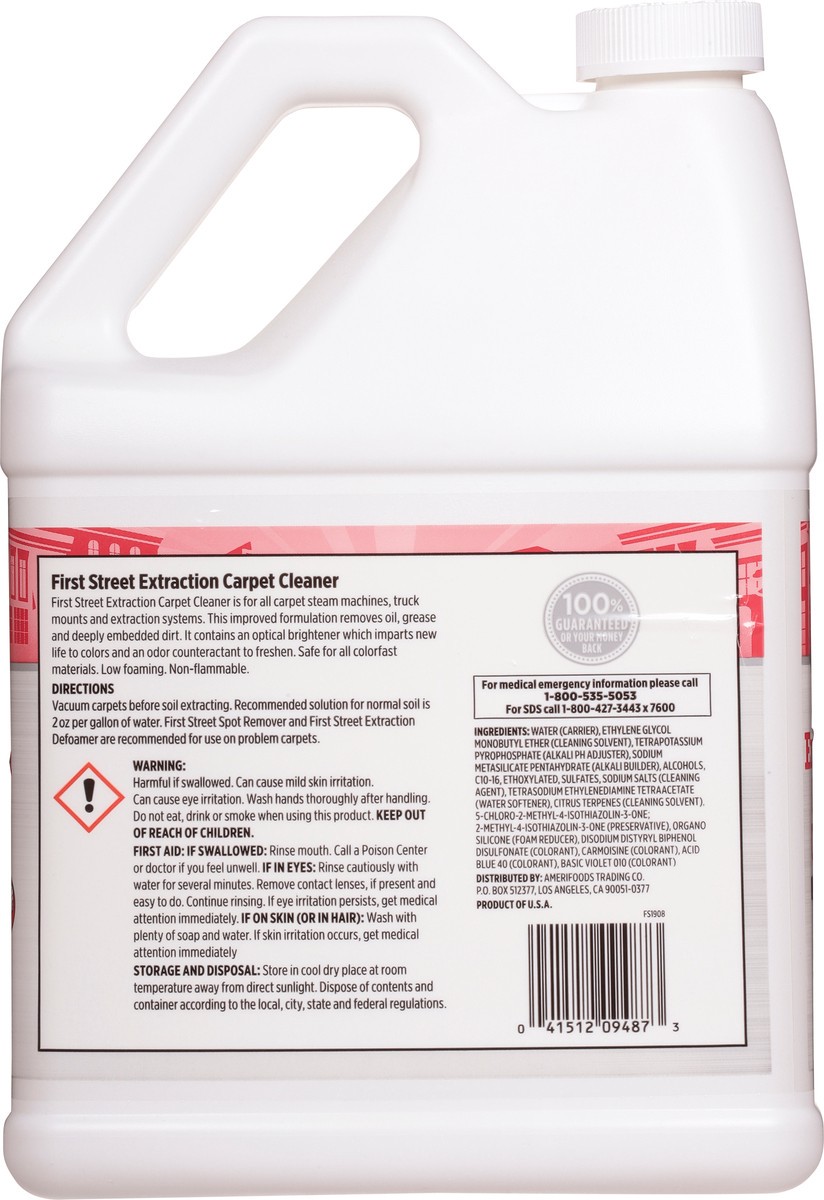 slide 3 of 12, Cb24 First Street Extraction Carpet Cleaner, 1 gal