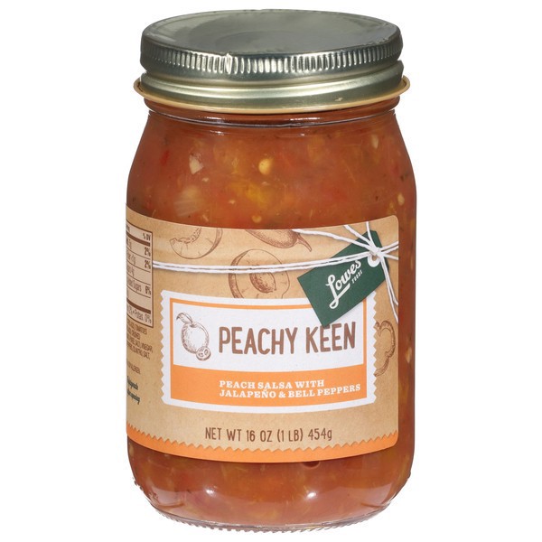 slide 1 of 1, Lowes Foods Peachy Keen Peach Salsa, 16 oz