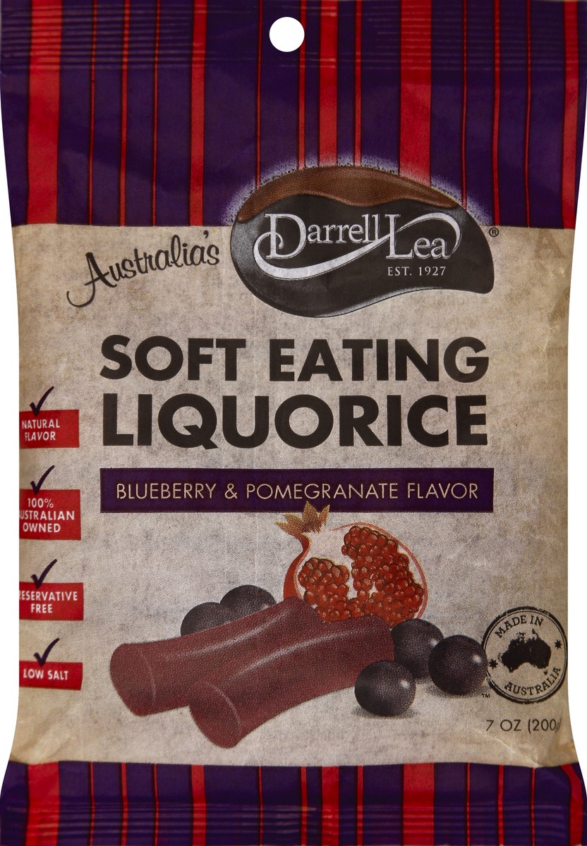 slide 1 of 4, Darrell Lea Blueberry Pomegranate Licorice, 7 oz