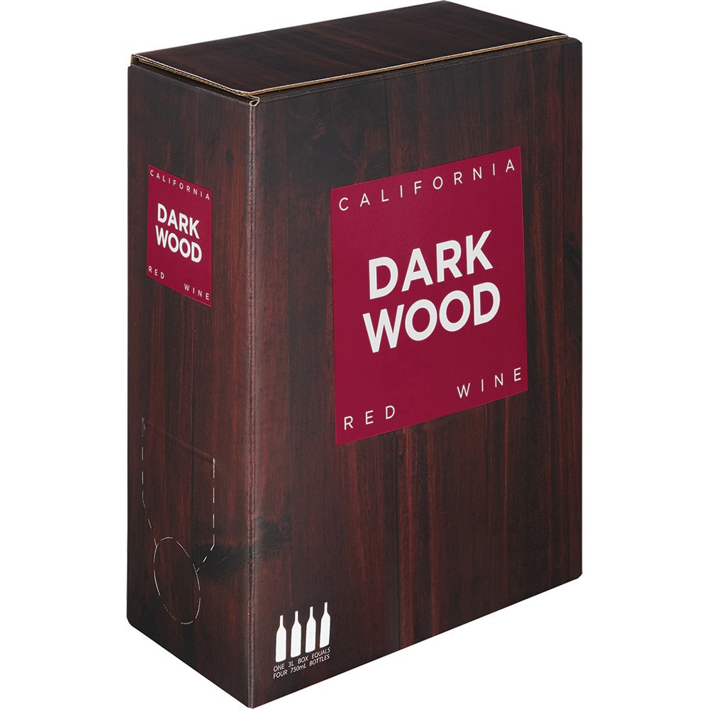 slide 1 of 1, Dark Wood Red Wine, 3 liter