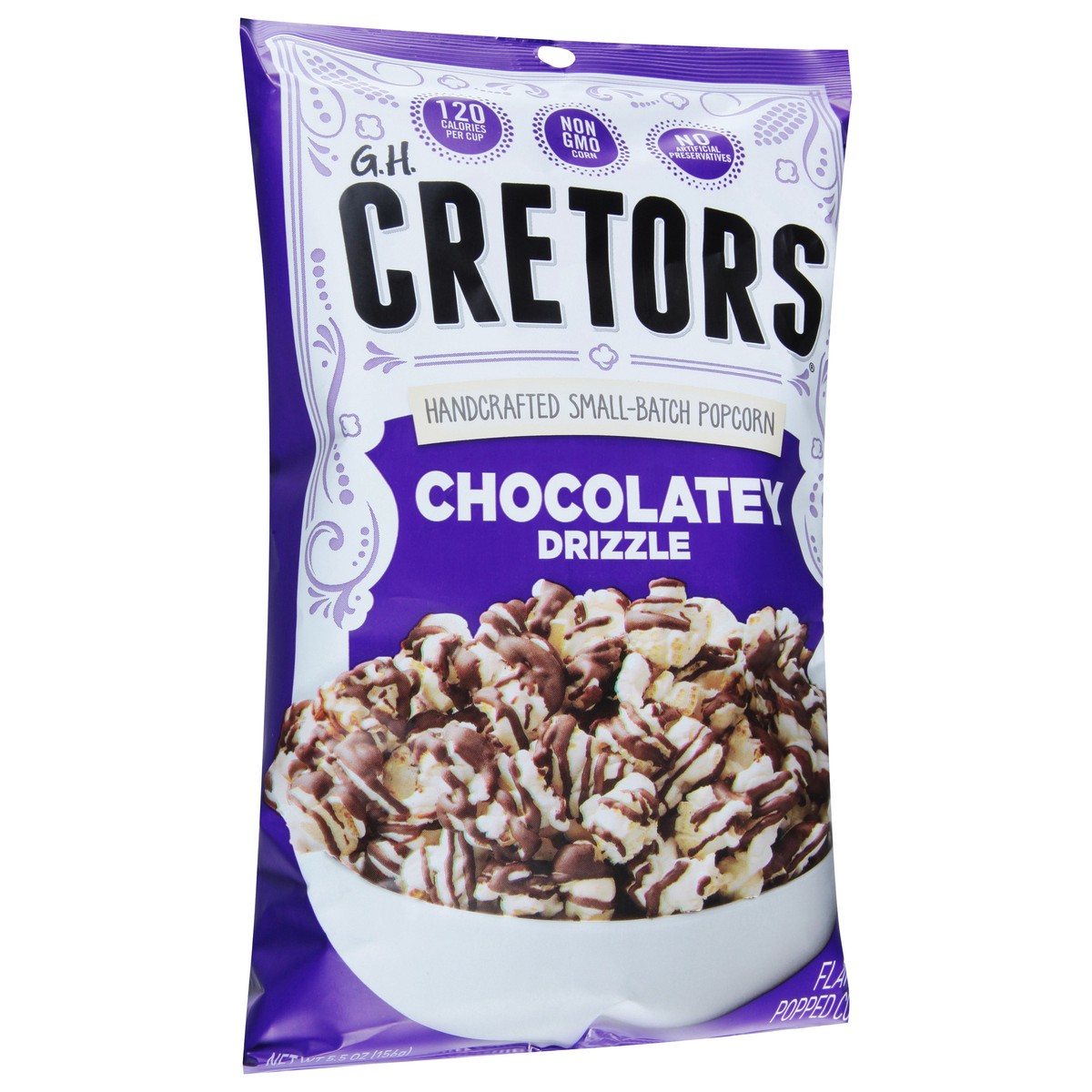 slide 7 of 9, GH Cretors Cretors Chocolatey Drizzle Popcorn 5.5 oz, 5.5 oz