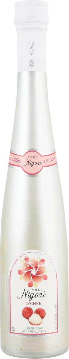 slide 12 of 12, Nigori Unfiltered Yuki Lychee Sake 375 ml, 12.7 oz