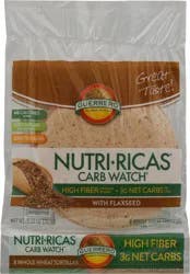 Guerrero Nutri-Ricas Carb Watch Whole Wheat Tortillas, 8 Count