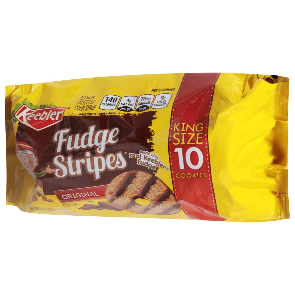 slide 14 of 14, Keebler Fudge Stripes Original Cookies 4.75 oz, 4.75 oz