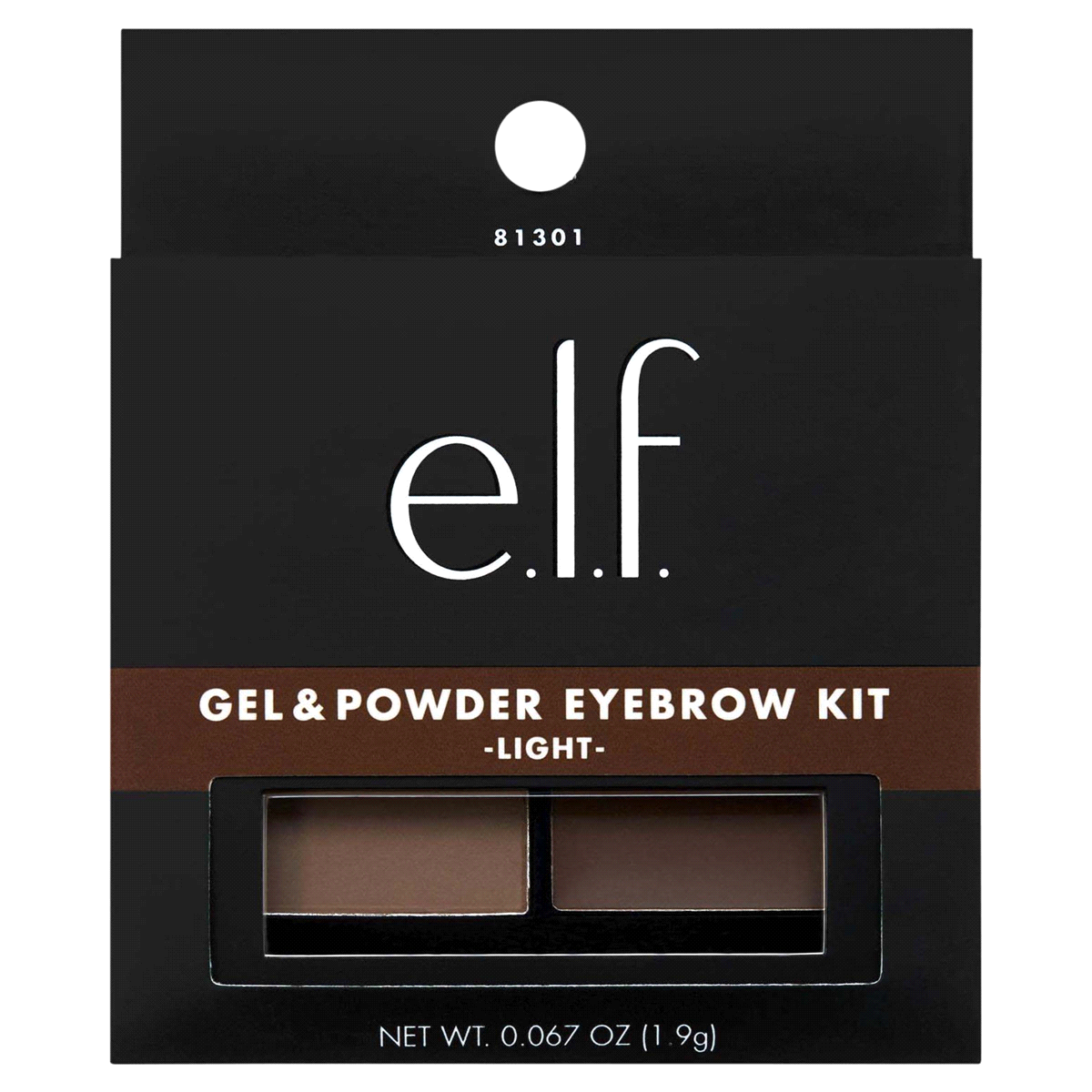 slide 1 of 4, e.l.f. Eyebrow Kit Light, 0.13 oz