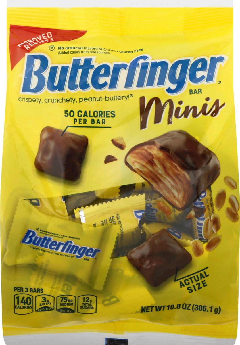 slide 2 of 12, Butterfinger Minis Bar 10.8 oz, 10.8 oz