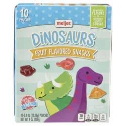 Meijer Dinosaur Fruit Flavored Snacks