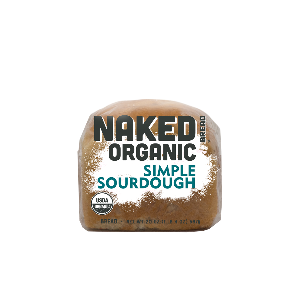 slide 2 of 3, Naked Bread® Organic Simple Sourdough Bread, 20 oz