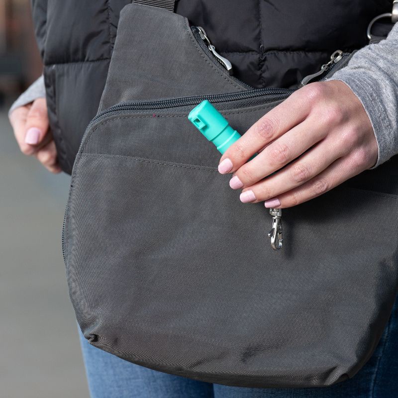 slide 2 of 8, SABRE Mighty Discreet Pepper Spray, 1 ct