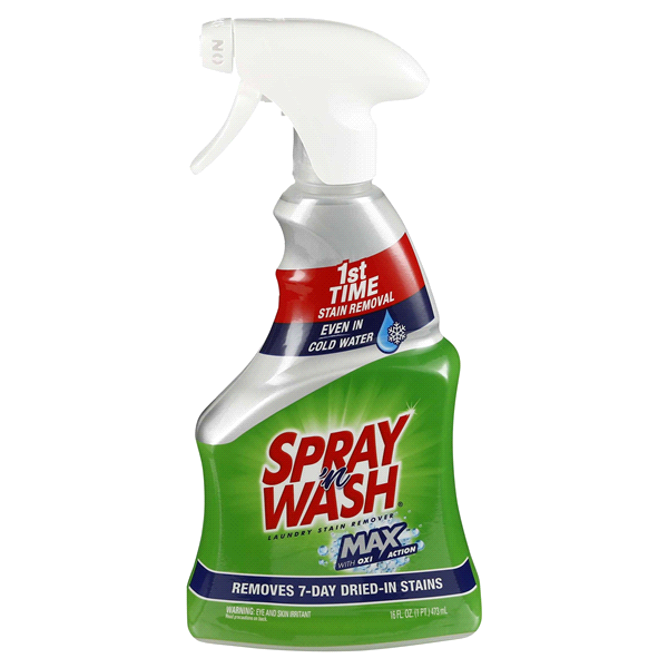 slide 1 of 1, Spray 'N Wash Resolve Max Laundry Stain Remover, 12 fl oz