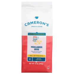 Cameron's Highlander Grog Light Roast Ground Coffee, 12 oz