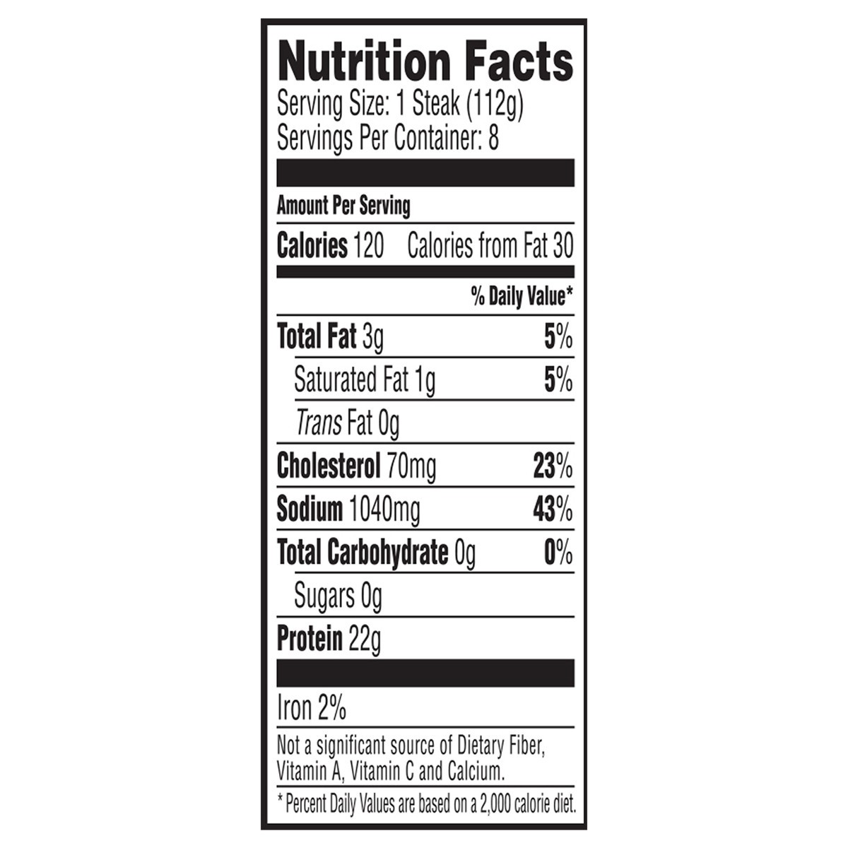 slide 3 of 6, Bob Evans 97% Fat Free Ham Steaks in Natural Juices 8 ea, 8 ct