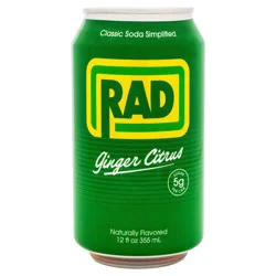 Rad Soda Ginger Citrus