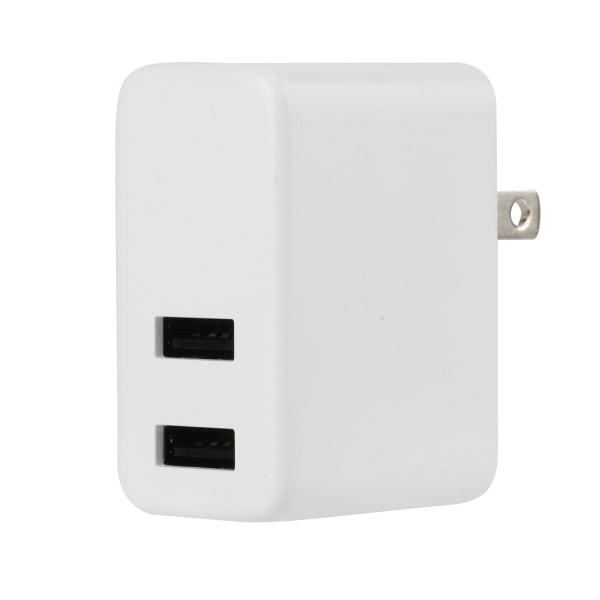 slide 1 of 3, Vivitar Dual-Usb Od5022 Wall Charger, White, 1 ct