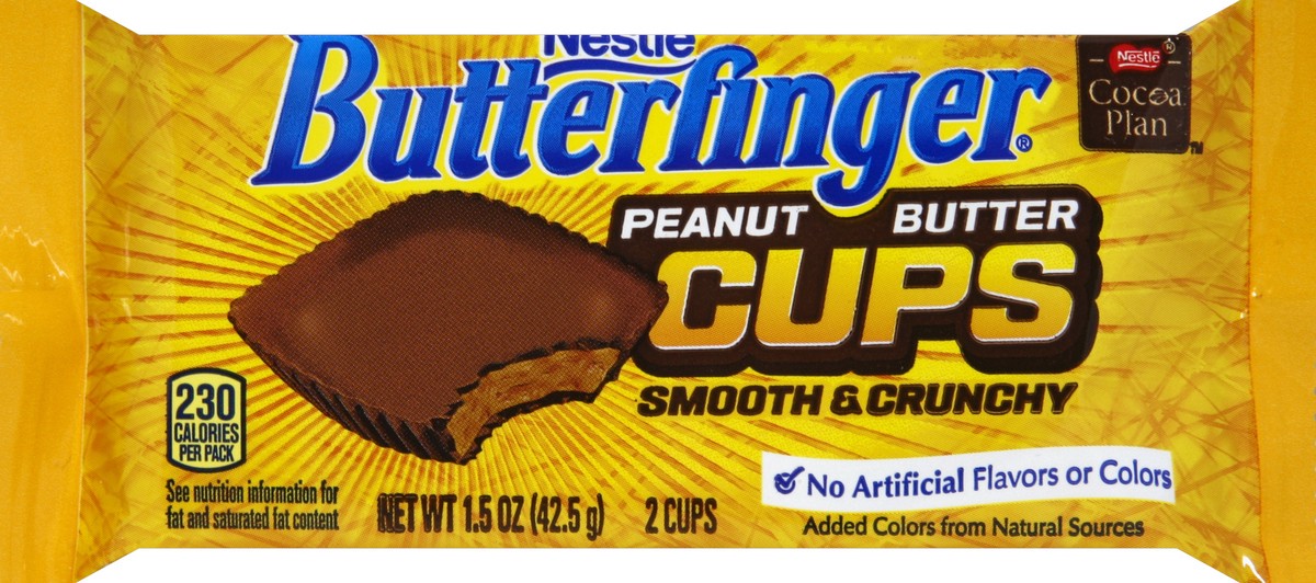 slide 5 of 5, Butterfinger Peanut Butter Cups, 1.5 oz