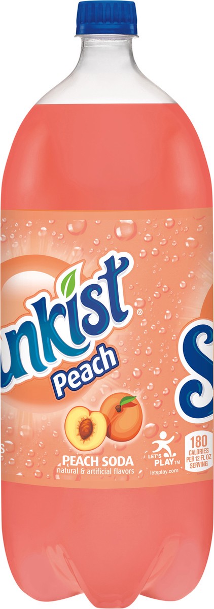 slide 2 of 9, Sunkist Peach- 2 liter, 2 liter