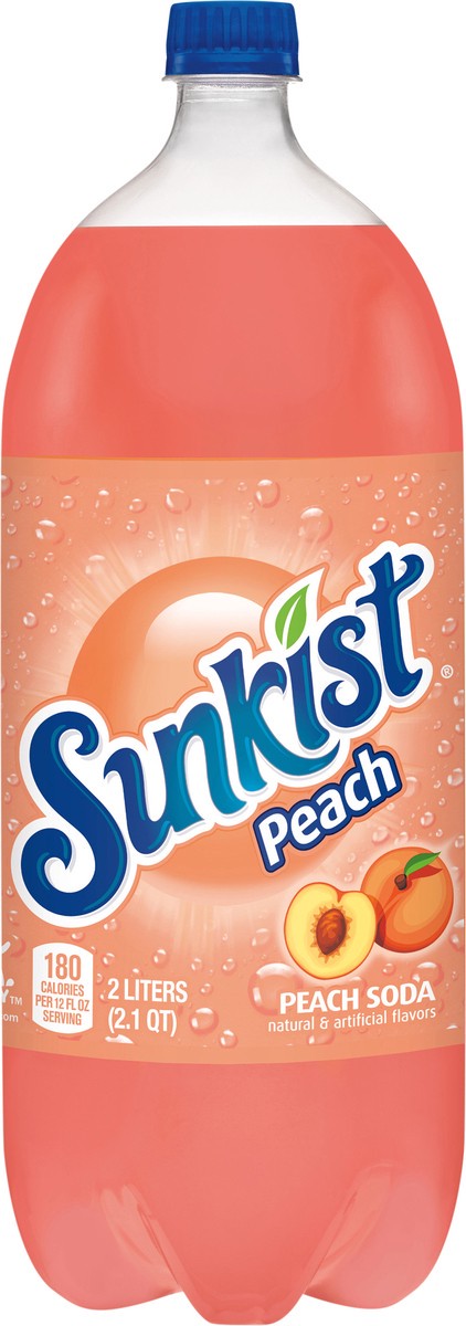 slide 9 of 9, Sunkist Peach- 2 liter, 2 liter