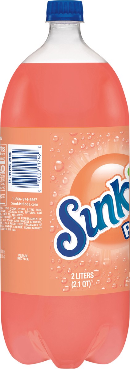 slide 4 of 9, Sunkist Peach- 2 liter, 2 liter