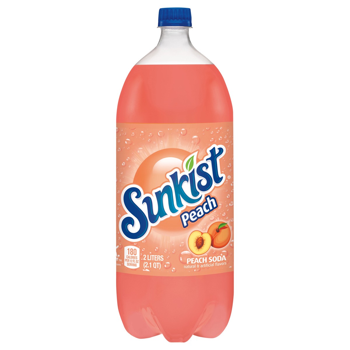 slide 8 of 9, Sunkist Peach- 2 liter, 2 liter