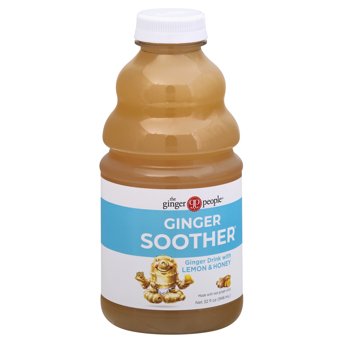 slide 3 of 12, The Ginger People Lemon & Honey Gingerade Ginger Soother 32 fl oz, 32 fl oz