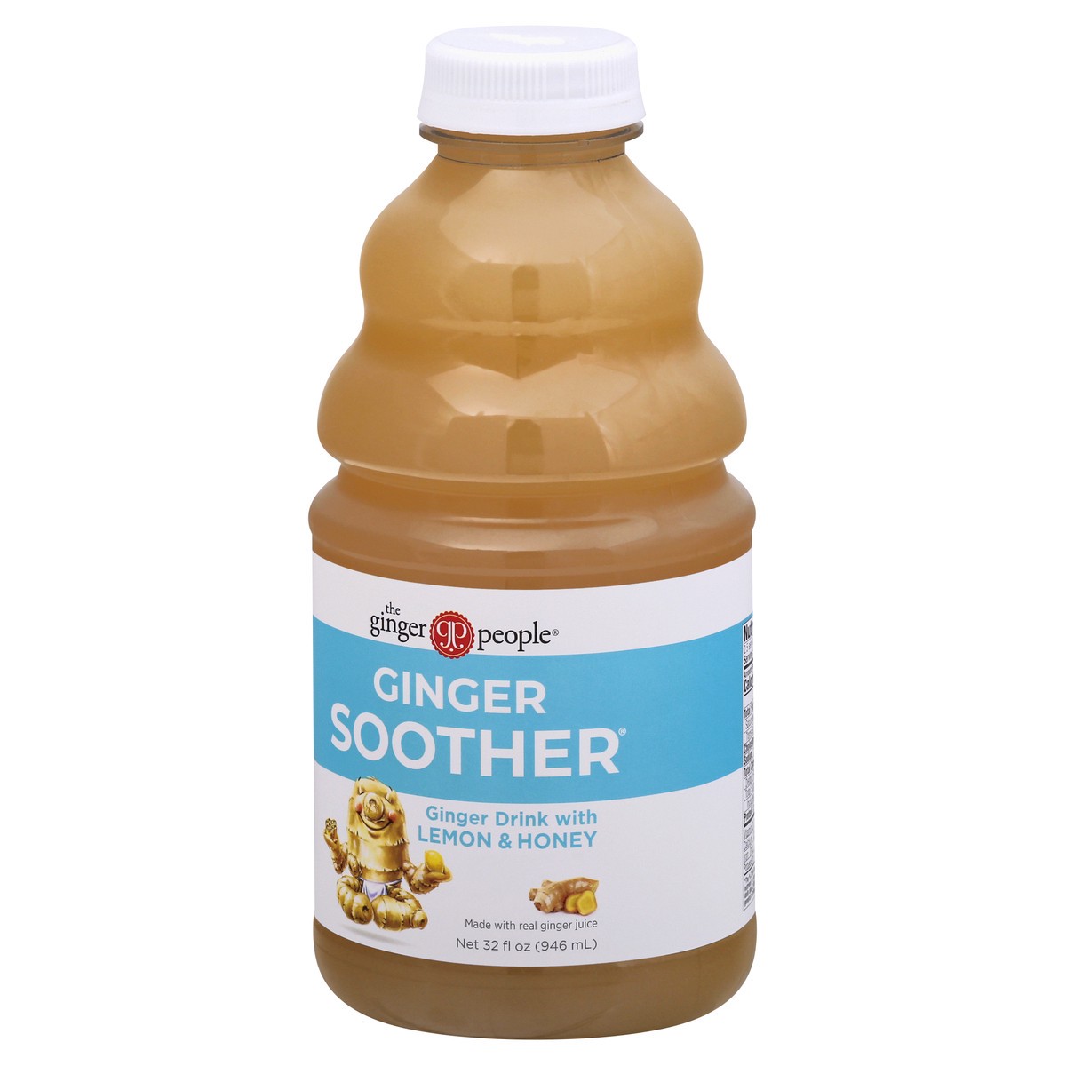 slide 5 of 12, The Ginger People Lemon & Honey Gingerade Ginger Soother 32 fl oz, 32 fl oz