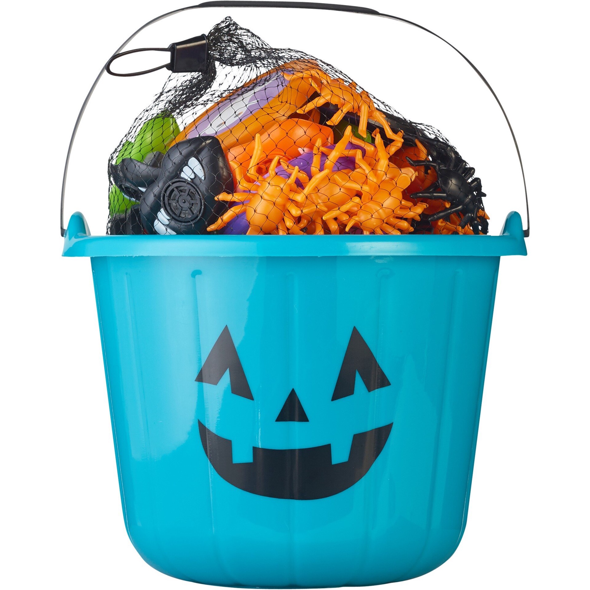 slide 1 of 1, Spooky Village Halloween Bucket With Party Favors, 1 ct