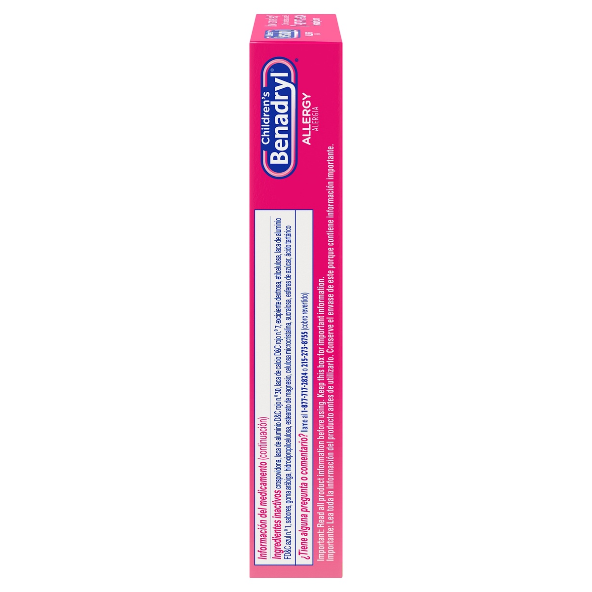 slide 3 of 5, Benadryl Allergy Chewables with Diphenhydramine HCl, Antihistamine Chewable Tablets For Relief of Allergy Symptoms Like Sneezing, Itchy Eyes, & More, Grape Flavor, 20 ct