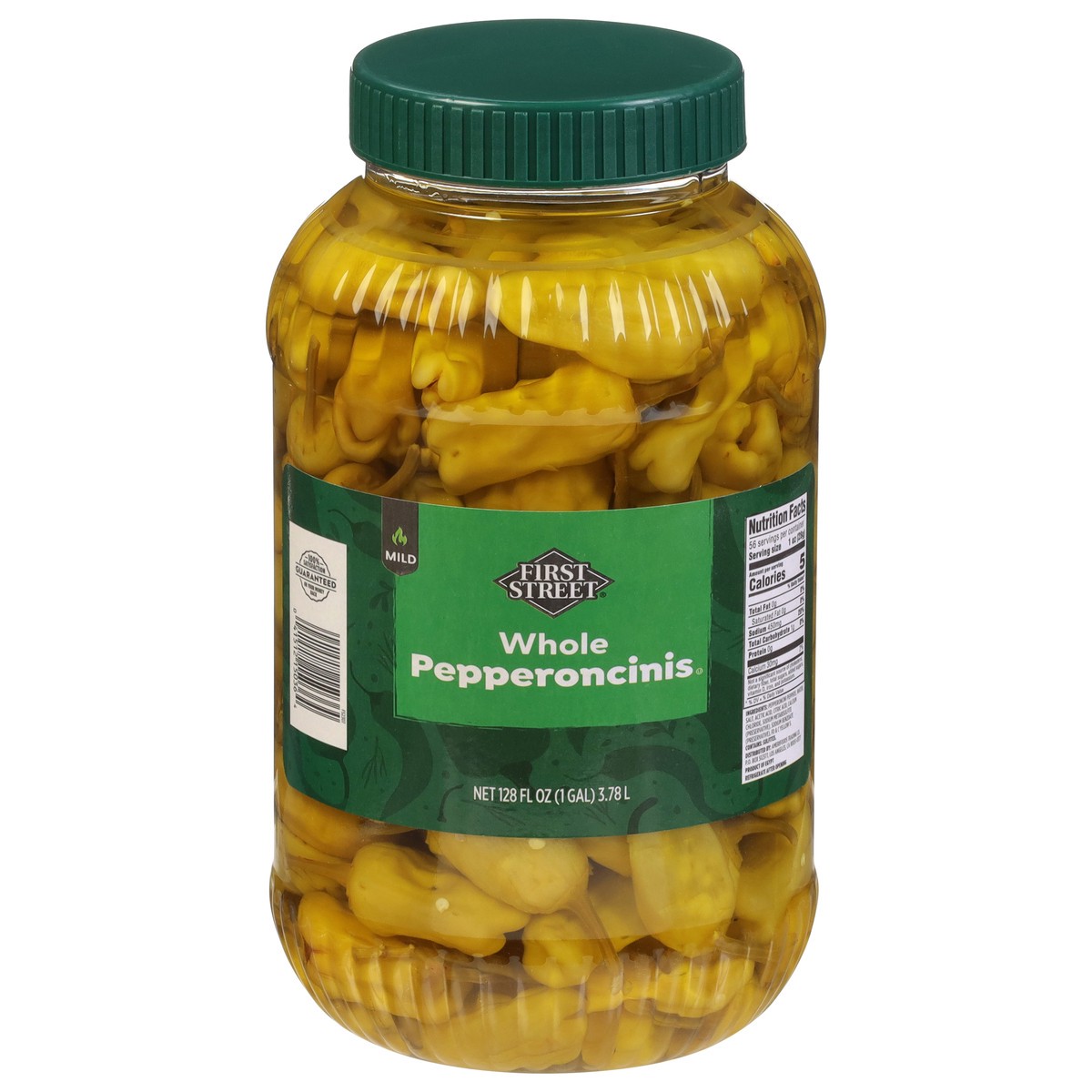 slide 4 of 4, First Street Peperoncinis, 1 gal