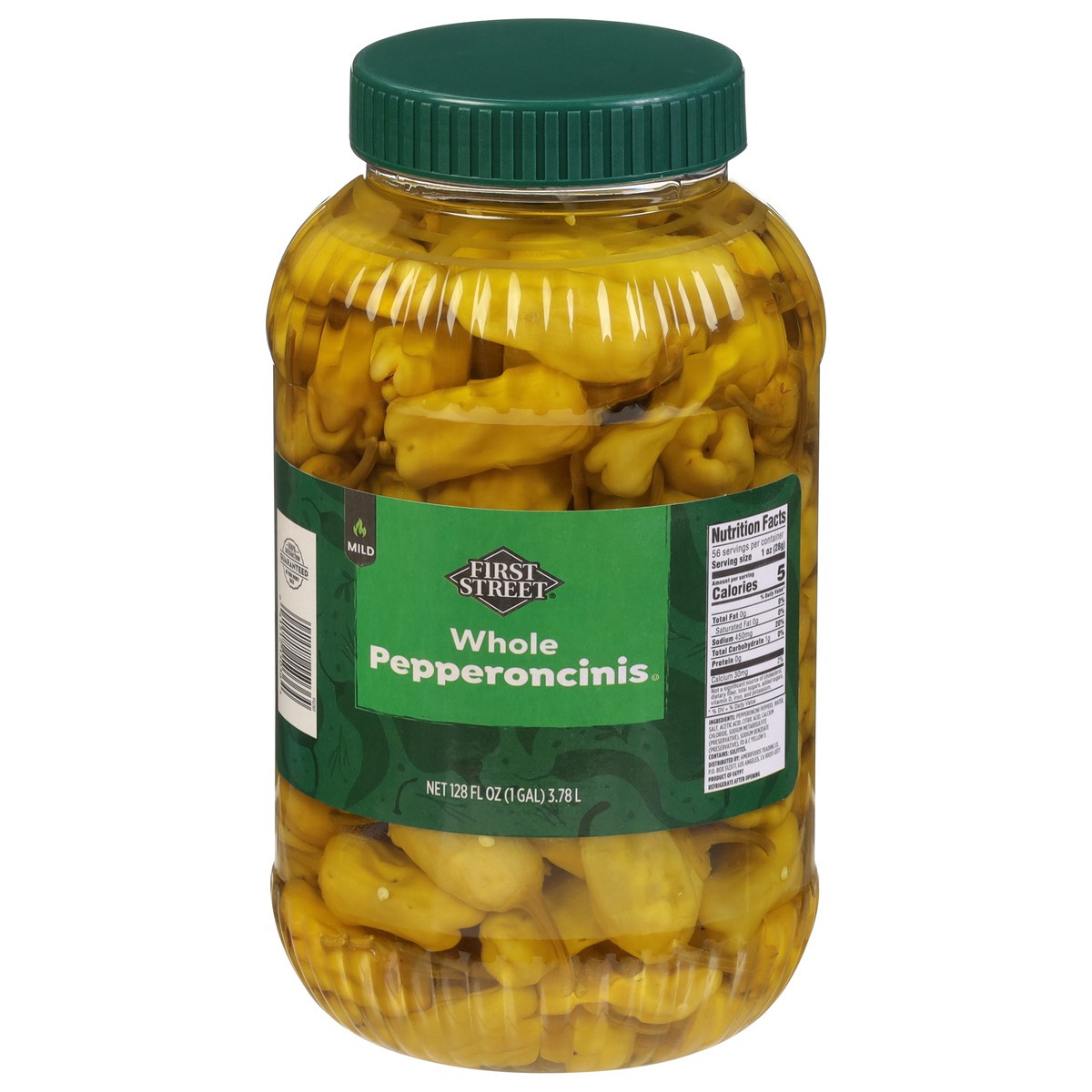 slide 2 of 4, First Street Peperoncinis, 1 gal