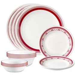 Corelle Vitrelle Classic Sadie 16-Piece Dinnerware Set
