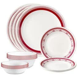 Corelle Vitrelle Classic Sadie 16-Piece Dinnerware Set