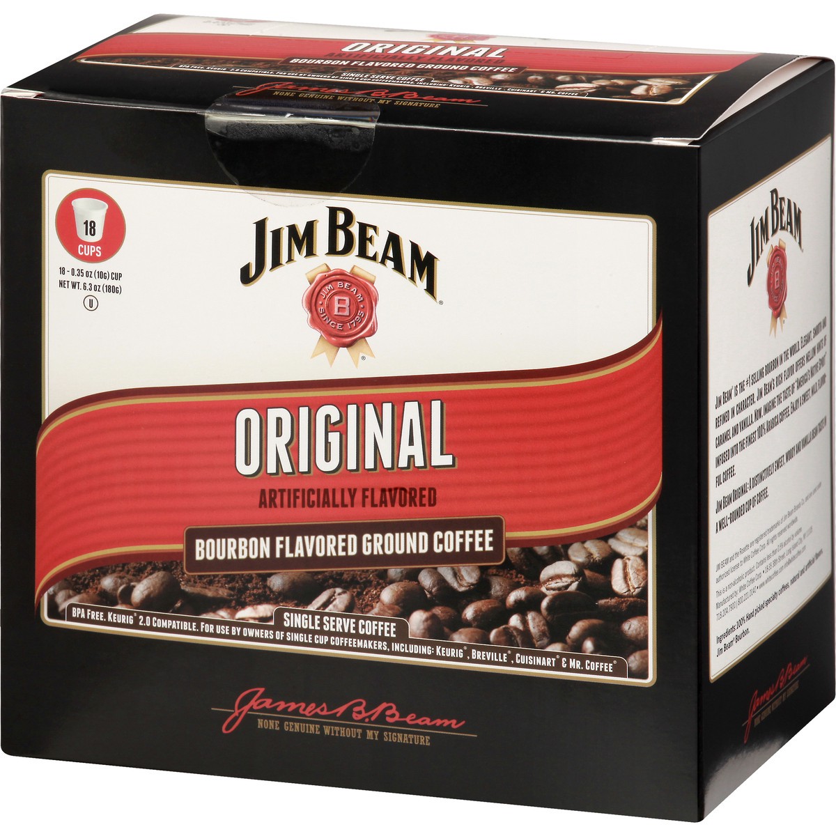 slide 3 of 11, Jim Beam Coffee - 18 ct, 18 ct