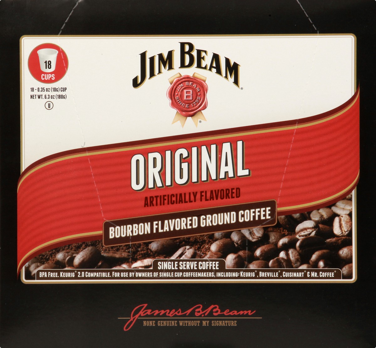 slide 4 of 11, Jim Beam Coffee - 18 ct, 18 ct