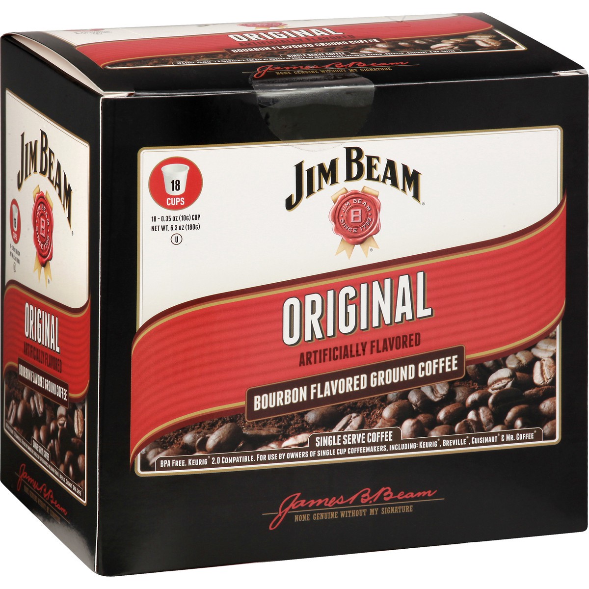 slide 8 of 11, Jim Beam Coffee - 18 ct, 18 ct