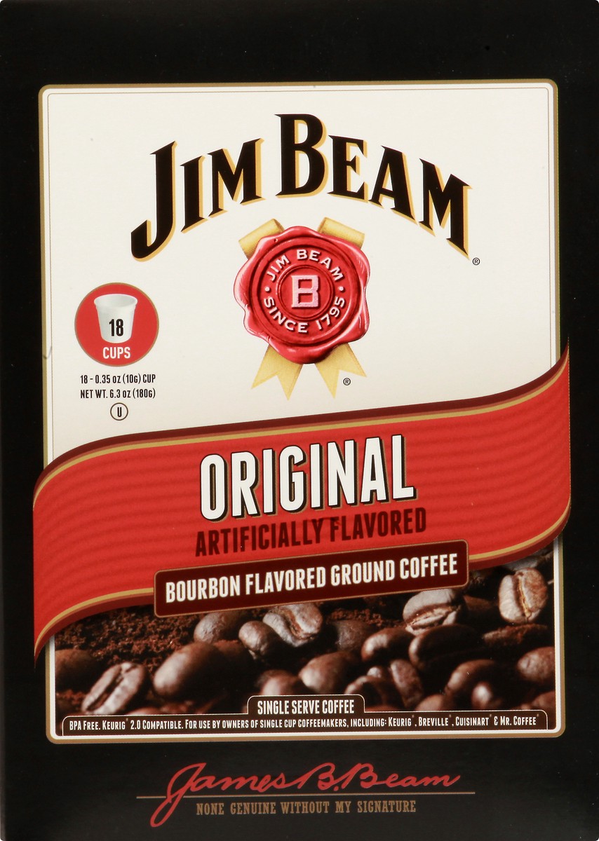 slide 11 of 11, Jim Beam Coffee - 18 ct, 18 ct