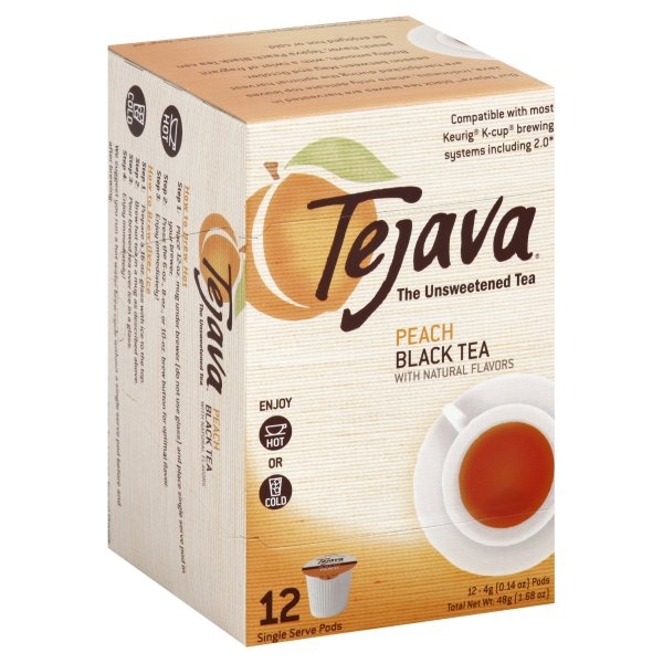 slide 1 of 1, Tejava Black Tea 12 ea, 12 ct
