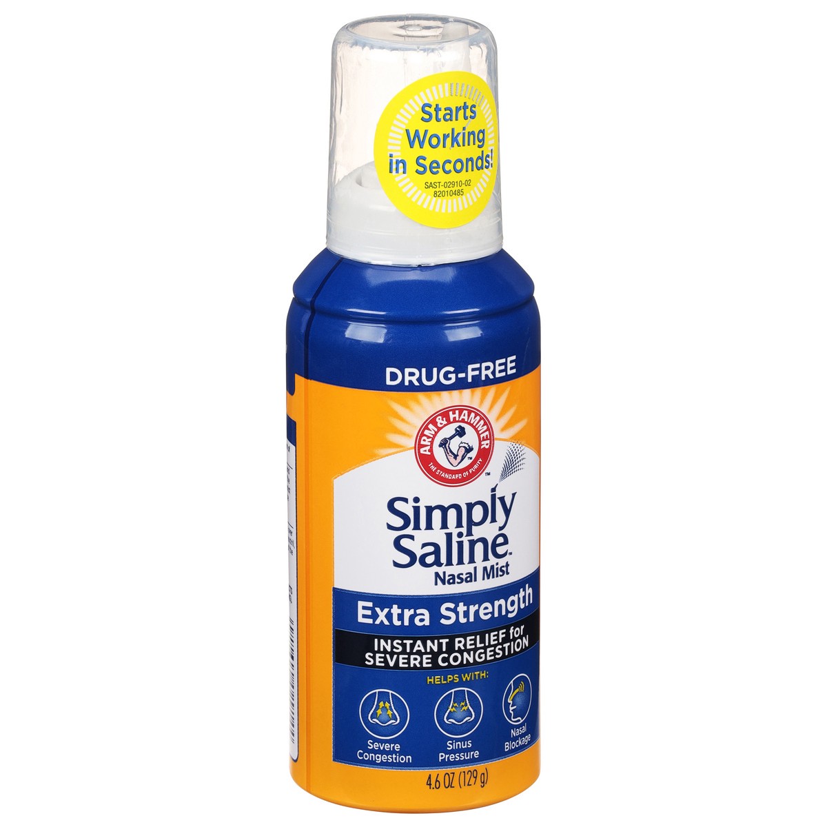 slide 4 of 9, Simply Saline Extra Strength Nasal Mist 4.6oz- Instant Relief for SEVERE Congestion- One 4.6oz Bottle, 4.60 fl oz