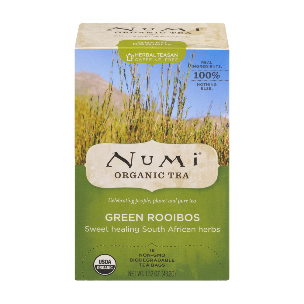 Numi South African Green Rooibos Herbal Tea Bags 20 ct Shipt