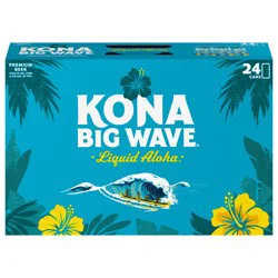 Kona Big Wave Liquid Aloha Premium Beer 24 - 12 fl oz Cans