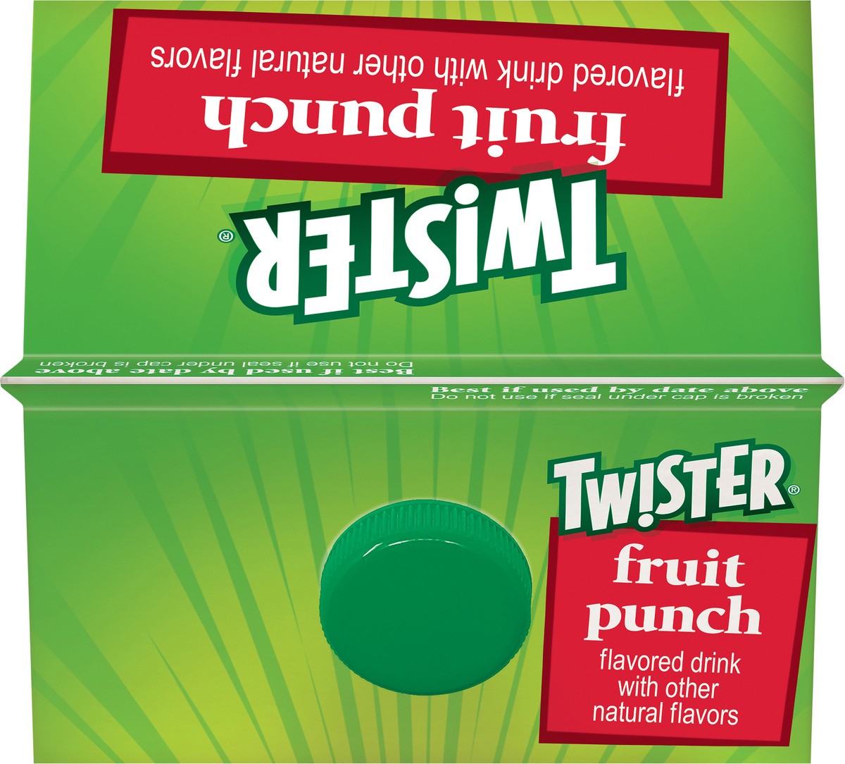 slide 13 of 14, Twister Tw!ster Flavored Drink, Fruit Punch- 59 fl oz, 59 fl oz