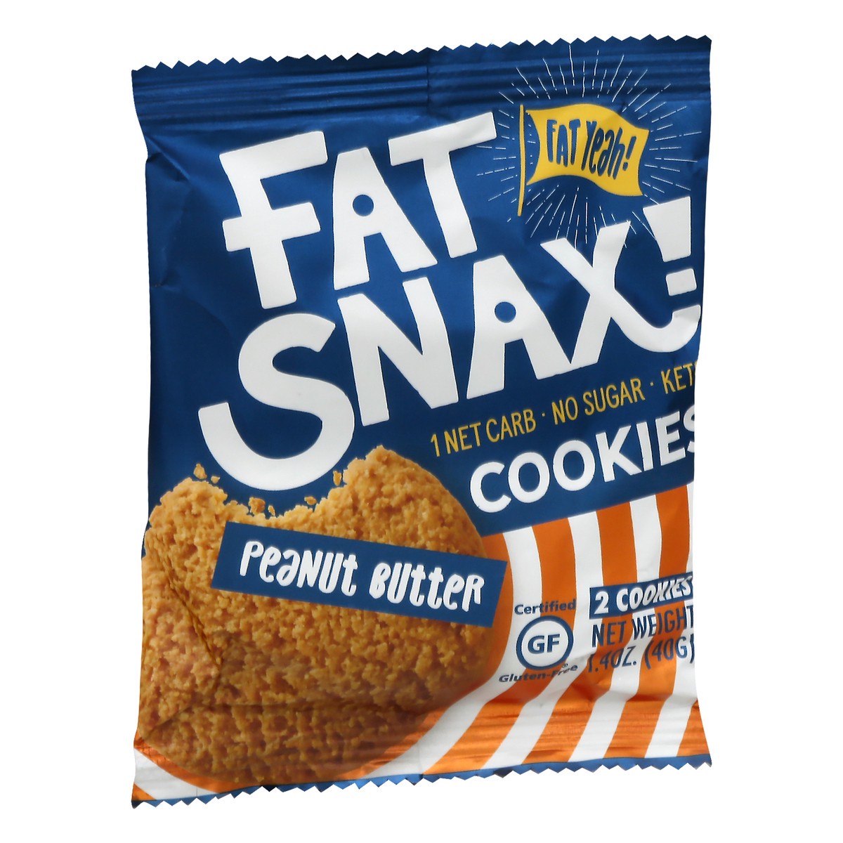 slide 3 of 10, Fat Snax Keto Peanut Butter Cookies, 1.4 oz