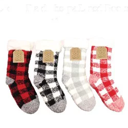 Lady Plaid Sherpa Lined Bootie