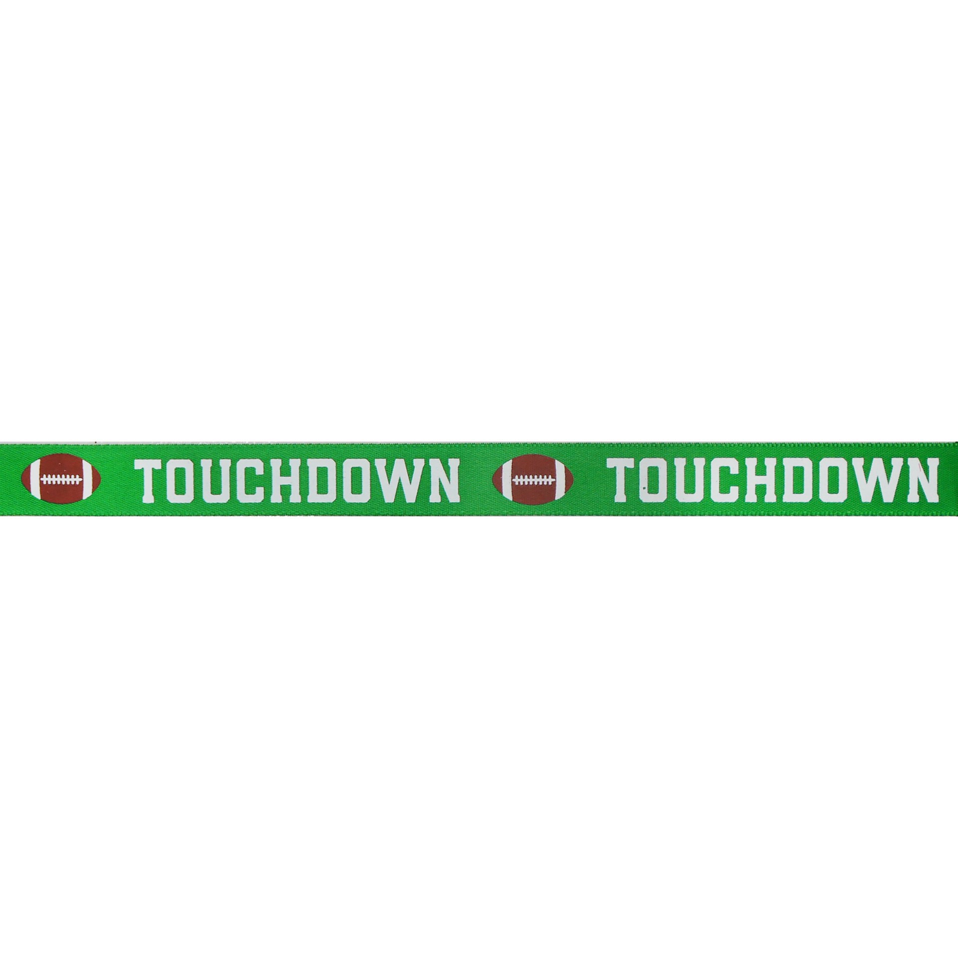 slide 2 of 3, 5/8" X 4yd. Touchdown Satin Ribbon By Celebrate It Tailgate, 5/8 in x 4 yd