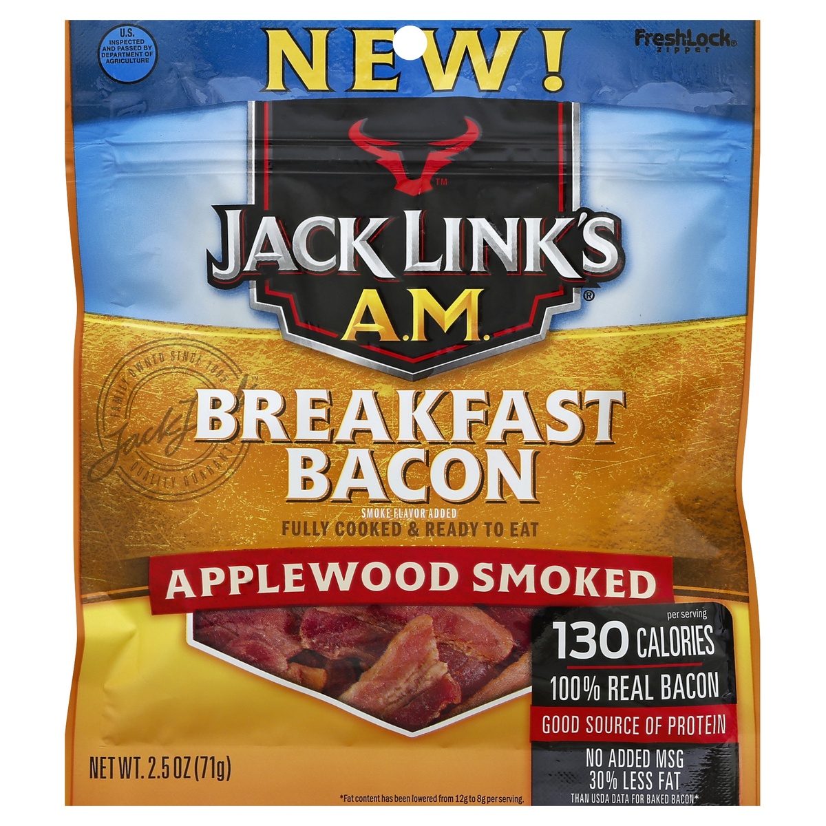 slide 1 of 1, Jack Link's Bacon 2.5 oz, 2.5 oz